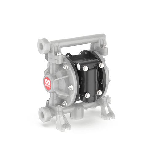 Pompa a doppia membrana - UP03 3/8" - SAMOA Industrial, S.A. - ad acqua / per prodotti chimici / per fanghi