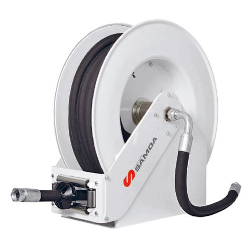 Avvolgitore per tubo - RM-100 series - SAMOA Industrial, S.A. - a richiamo automatico / per acqua / per aria