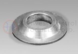 Rondella di sicurezza - MCW series - Midwest Control Products - sferica / in acciaio
