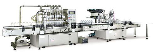 Riempitrice tappatrice lineare - AAM-860C+180 - CHYNG CHEEUN MACHINERY CO.,LTD - centrifuga / per latticini / per bevande
