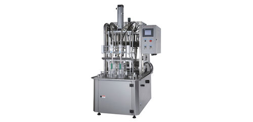 Riempitrice semiautomatica - AAM-820 - CHYNG CHEEUN MACHINERY CO.,LTD - per bottiglie / per liquidi / per prodotti densi