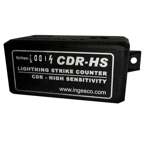 Contatore di colpi di fulmine compatto - CDR-HS  - INGESCO - senza monitor / elettromeccanico / IP65