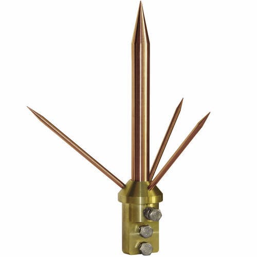Parafulmine in acciaio inossidabile - 1100 series - INGESCO - in rame