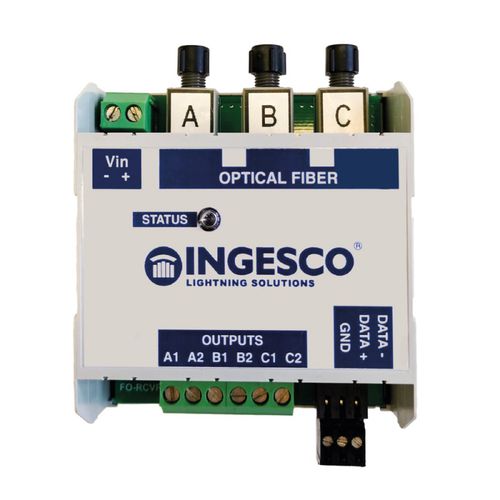 Ricevitore per fibra ottica - DL EOLOS FO-RCVR - INGESCO - per l’illuminazione / RS-485 / Modbus