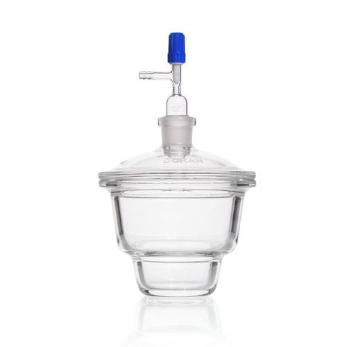 Dessiccatore da laboratorio in vetro - 24782 series - DWK life science - a vuoto