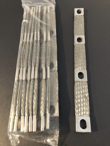 Connettore di alimentazione elettrica - KINTO ELECTRIC CO., LTD. - diritto / piatto / a treccia in rame
