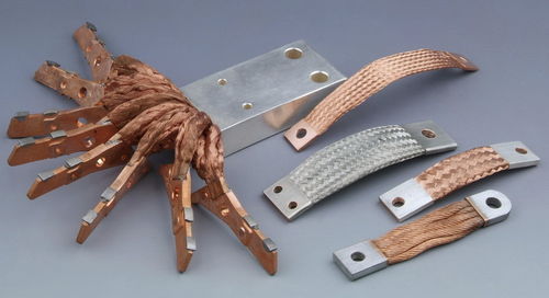 Shunt flessibile in treccia piatta - KINTO ELECTRIC CO., LTD. - in argento