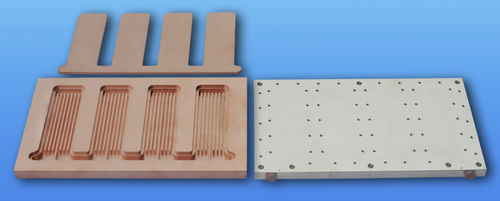 Piastra di raffreddamento con raffreddamento a liquido - KINTO ELECTRIC CO., LTD. - in rame