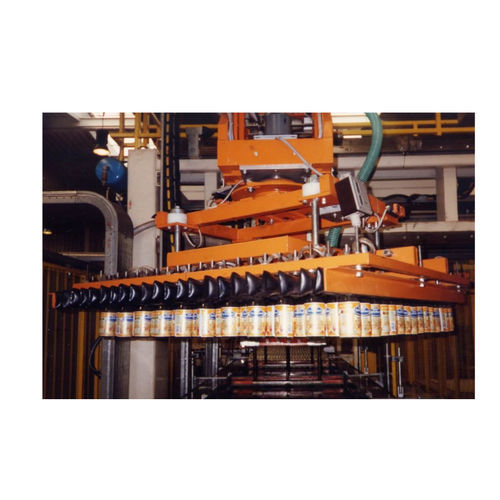 Pallettizzatore e depallettizzatore per bottiglie - TGG - Simtech - robotizzato / ad uso industriale / automatico