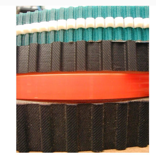 Cinghia per macchina di ispezione - Simtech - a sezioni dentate / piatta / trapezoidale