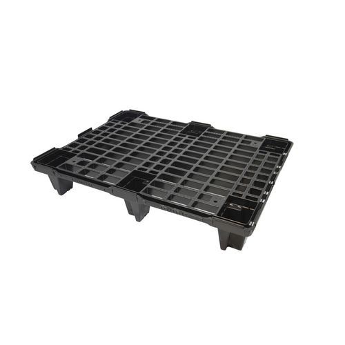 Semi-pallet in plastica riciclata - SF 600 UL A - SMART FLOW EUROPE - in HDPE / euro / per movimentazione