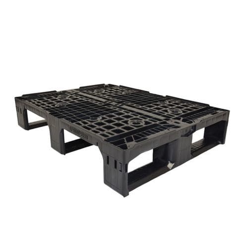 Pallet in plastica riciclata - SF 600 PREM - SMART FLOW EUROPE - in HDPE / euro / monouso