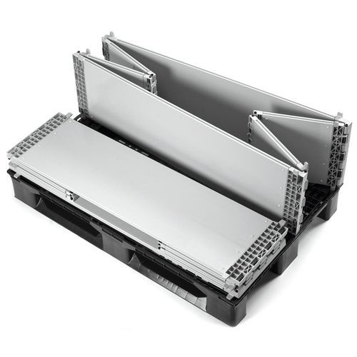 Cassa-pallet in PP -  SF 800 FB - SMART FLOW EUROPE - in PVC / di stoccaggio / pieghevole
