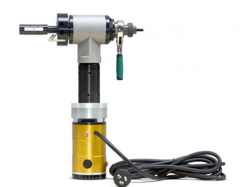 Smussatrice per estremità di tubi - EV, ET series - LEFON Machinery - elettrica / portatile / monotesta