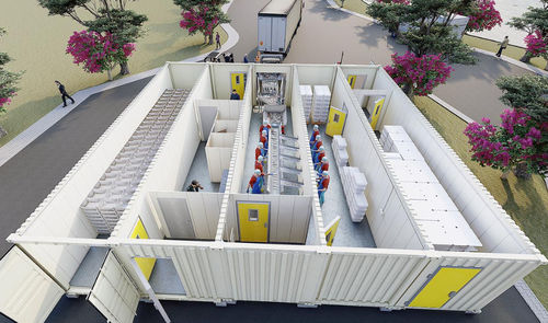 Linea di trasformazione del pesce - CANTEK Cold Storage - Meat Processing