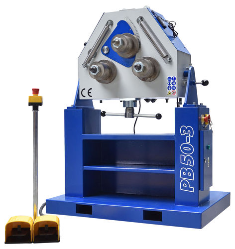 Curvatrice a pedale - PB 50-3 - RHTC BV - per tubi / per profilati / a 3 rulli trascinatori