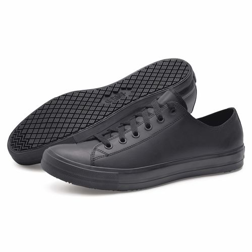Scarpe antinfortunistiche antiscivolo - DELRAY - Shoes for Crews (Europe) Ltd. - a tenuta stagna / in pelle / in pelle bovina