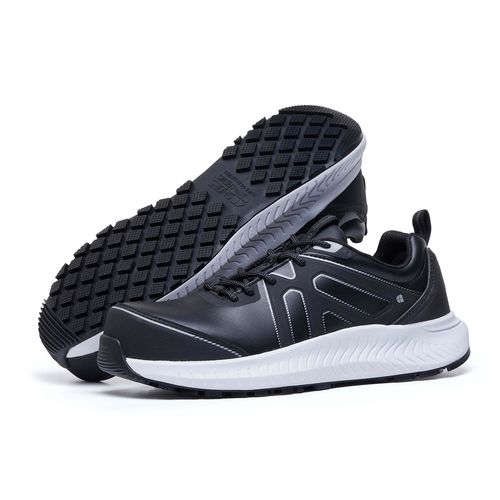 Scarpe antinfortunistiche antiscivolo - COLLY BLACK - Shoes for Crews (Europe) Ltd. - a tenuta stagna / in microfibra / unisex