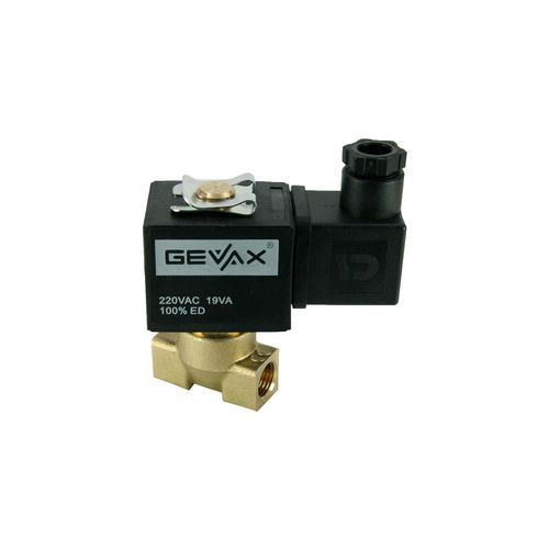 Elettrovalvola ad effetto diretto - 1801-KDPB070-015-G220AC - Gevax Flow Control Systems - a 2 vie / NC / per acqua
