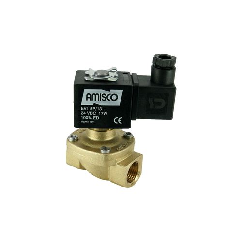 Elettrovalvola a comando diretto - 3901-KHND004-150-24DC - Gevax Flow Control Systems - a 2 vie / NC / per gas