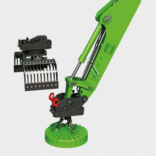 Sistema di attacco rapido per macchina di movimentazione materiali - ULM-stick - SENNEBOGEN Maschinenfabrik GmbH