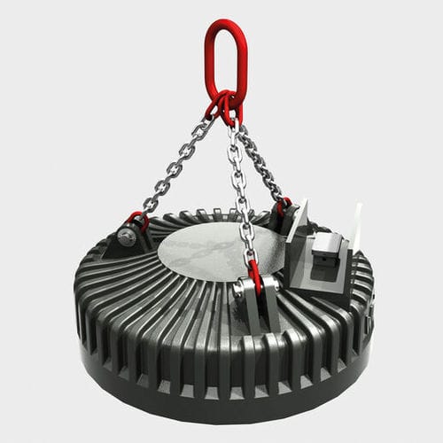 Elettromagnete di sollevamento a commutazione elettrica - S-RLB series - SENNEBOGEN Maschinenfabrik GmbH - per macchina di manutenzione / per ferraglia / circolare