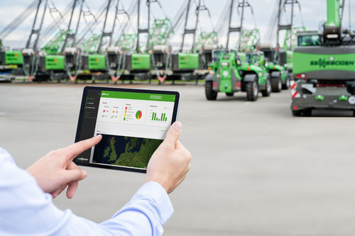 Software di analisi - SENtrack - SENNEBOGEN Maschinenfabrik GmbH - di gestione di flotta di veicoli / di supervisione / di interfaccia