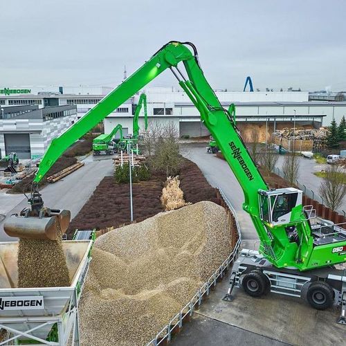 Macchina di movimentazione materiali gommata - 850 G - SENNEBOGEN Maschinenfabrik GmbH - elettrica / ibrida