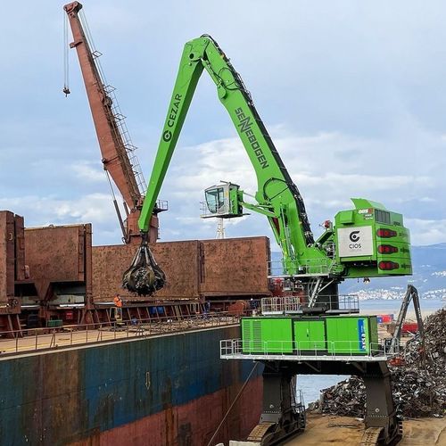 Macchina di movimentazione materiali mobile - 885 G - SENNEBOGEN Maschinenfabrik GmbH - idraulica / ibrida