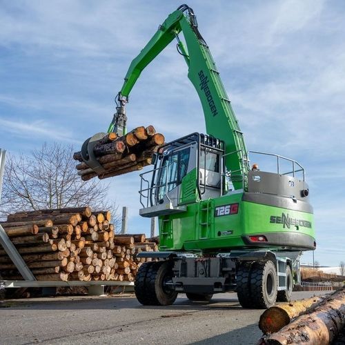 Gru forestale mobile - 726 G - SENNEBOGEN Maschinenfabrik GmbH