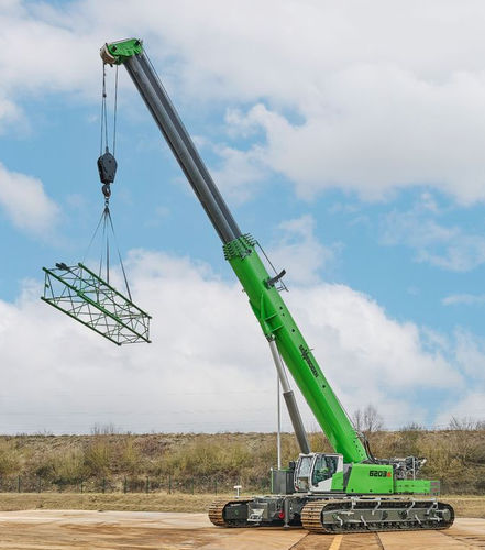 Gru cingolata - 6203 E - SENNEBOGEN Maschinenfabrik GmbH - telescopica / per cantiere / di scarico