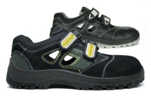 Scarpe antinfortunistiche per cantiere - VL1121619 - Suzhou I-Best shoes co., Ltd. - antiscivolo / in pelle / aperta