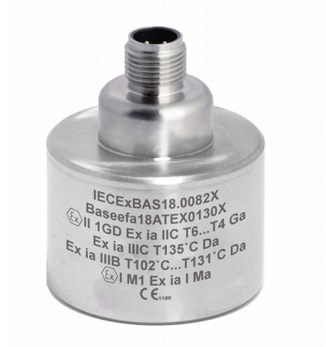 Accelerometro triassiale - HS-173IR series - Hansford Sensors - piezoelettrico / compatto / a sicurezza intrinseca