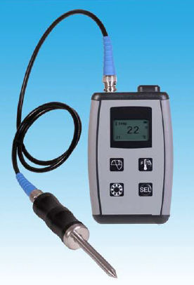 Vibrometro per monitoraggio di macchina - HS-630 - Hansford Sensors - con misura di temperatura