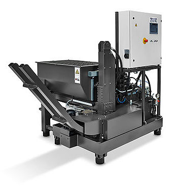 Bricchettatrice di trucioli metallici - RUF 4-11 - RUF. BRIQUETTING SYSTEMS - per bricchetti rettangolari / per bricchetti cilindrici / automatica
