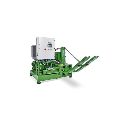 Bricchettatrice per biomassa - RUF 800 - RUF. BRIQUETTING SYSTEMS - per trucioli di legno / per bricchetti rettangolari / per bricchetti cilindrici