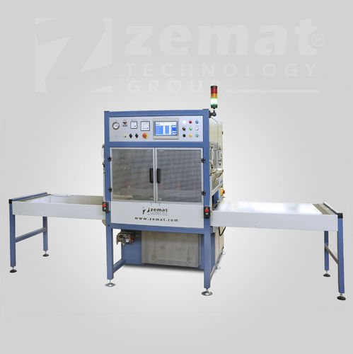 Macchina saldatrice ad arco - SIGNA DUO - Zemat Technology Group - ad alta frequenza / automatica / pneumatica
