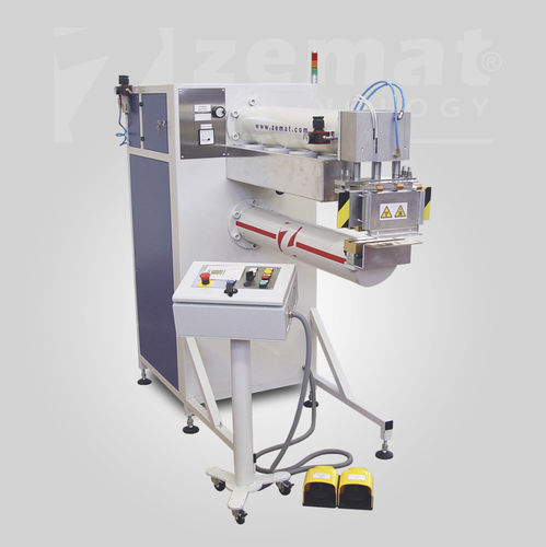 Macchina saldatrice con cuneo caldo - DUCTA - Zemat Technology Group - ad alta frequenza / controllata da PLC / per PVC