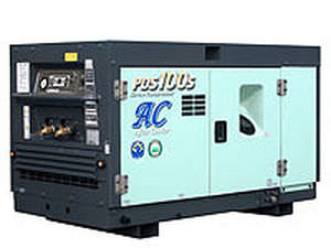 Compressore a vite - PDS-C series - AIRMAN HOKUETSU Industries CO.,LTD. - d'aria / con motore diesel / fisso