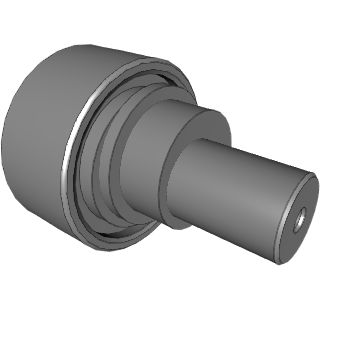 Perno folle ad alti carichi - GCR series - Nadella Group - a perno / metallizzato