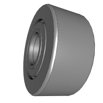 Perno folle ad alti carichi - FGUL series - Nadella Group - metallizzato