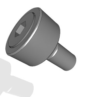Perno folle ad alti carichi - GCUL series - Nadella Group - a perno / metallizzato