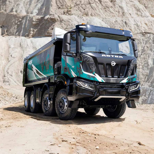 Camion per carichi pesanti - HDX - ASTRA VEICOLI INDUSTRIALI S.P.A. - a 4 assi / con motore a combustione / per subappalto