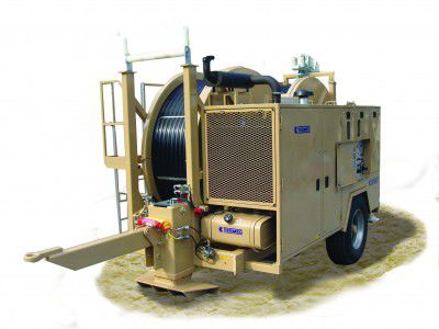 Cabestano con motore diesel - AFS618 - TESMEC - per cavo / di trazione