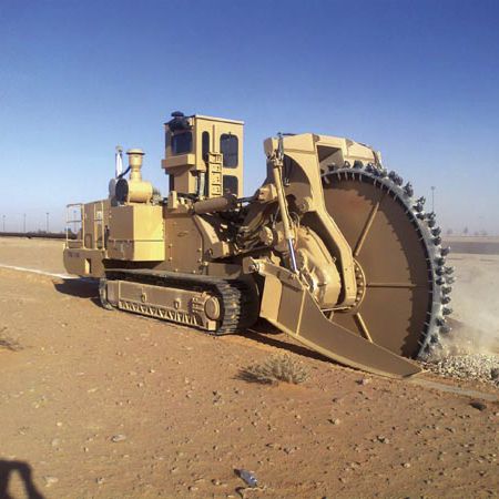 Trencher a catena - 1150 EVO - TESMEC - cingolato