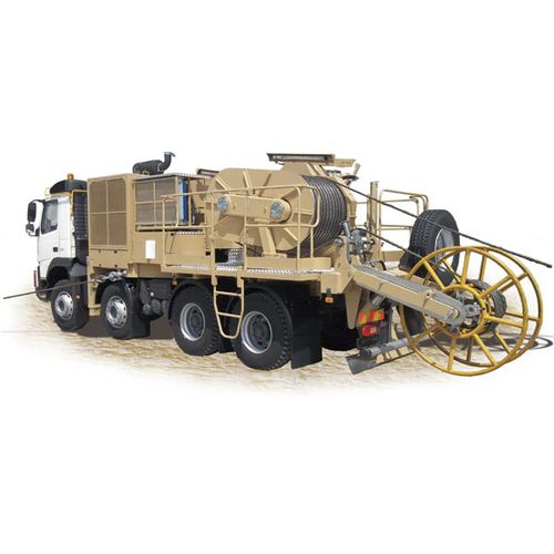 Cabestano idraulico - ARS912 - TESMEC - con motore diesel / per cavo / di trazione