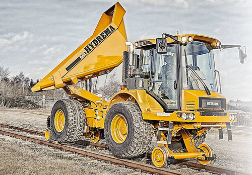 Dumper articolato - 912FS Rail - Hydrema A/S - diesel / fuoristrada