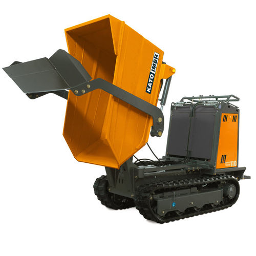 Mini dumper cingolato - Carry 110 - KATO IMER S.p.A. - diesel / a scarico frontale / con benna elevatrice