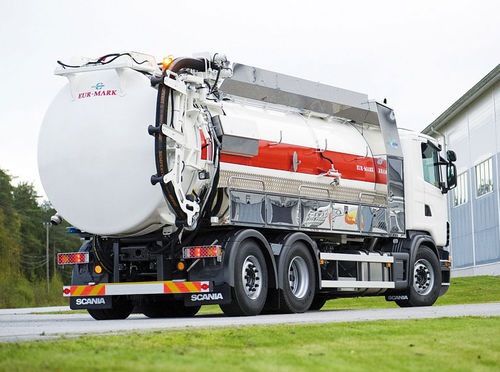 Camion aspiratore - ECOCYCLER - KAISER AG Fahrzeugwerk - con riciclaggio dell'acqua