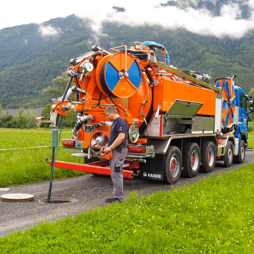 Camion idropulitore - AQUASTAR WT - KAISER AG Fahrzeugwerk - con riciclaggio dell'acqua